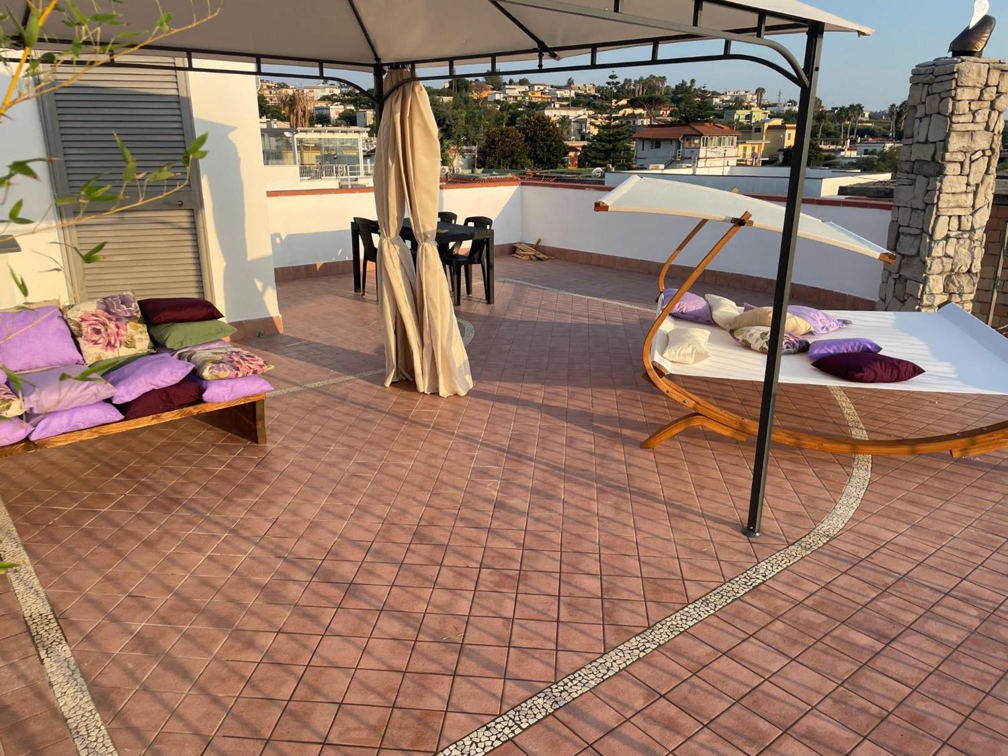 Domus Parva - Villa Con Bio-Piscina, Spa Privata E Appartamenti Panoramici Bacoli Exterior foto